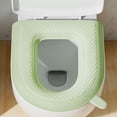 thumbnail image 4 of Tapa del Asiento del Inodoro, Cómoda Almohadilla de Tapa del Asiento del Inodoro Eva para El Lugar Público, 4 of 8