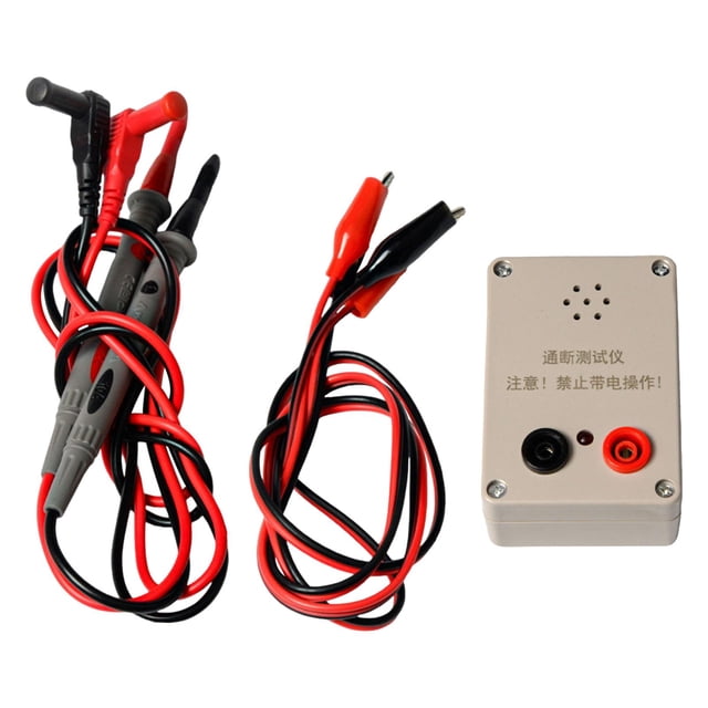 Rongfmy Continuity Meter Electrical Circuit Detector for Measuring Cable Switch Home style D