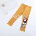 thumbnail image 1 of Leggings informales simples para niña, pantalones versátiles con estampado de Minnie para bebé, nuevo diseño de Disney, pantalones ajustados de Color sólido, 1 of 5