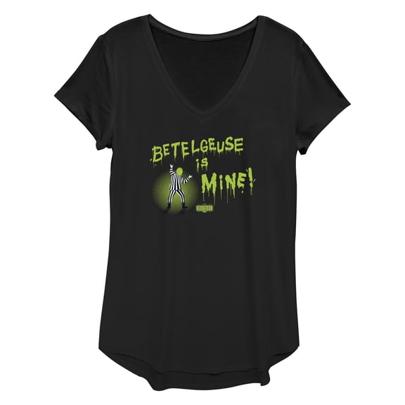 Women's Beetlejuice Beetlejuice Betelgeuse Is Mine Graphic T-Shirt