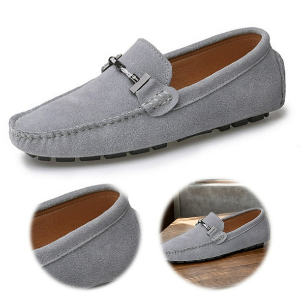 Calzado Plano para Zapatos Frijoles Informales Mocasines Conducir Hombres Primavera Y Verano