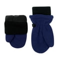 thumbnail image 2 of Jan & Jul Boys Girls Fleece Mittens (Navy, 6-24 Months, with Thumb), 2 of 8