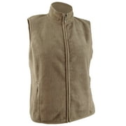 Karen Scott Women's Petite Zip-Front Vest (PL, Chestnut)