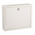thumbnail image 2 of AdirOffice Multi Purpose Steel Wall Mountable Drop/Suggestion/Ballot/Mail Box W/Lock, White, 2 of 3