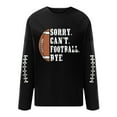 thumbnail image 3 of Chuancc 2025 Fall Trendy Long Sleeve Crew Neck Sweatshirts Long Sleeve Baggy Shirt Fall Shirts for Women 2025 Womens Crewneck Sweatshirt Cute Long Sleeve Round Neck Top Women's Sweatshirts Black 3XL, 3 of 3