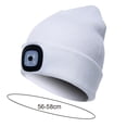 thumbnail image 2 of LED Lighted Hiking Hat, Illuminated Knitted Hat, 2 of 5