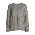 thumbnail image 5 of Time and Tru Women's Hacci Pullover, 5 of 5