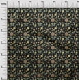 thumbnail image 3 of oneOone Cotton Flex Black Fabric Asian Suzani Quilting Supplies Print Sewing Fabric By The Yard 40 Inch Wide, 3 of 5