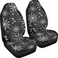 thumbnail image 3 of FOR U DESIGNS Spider Web Moon Star Print Seat Covers for Cars Driver Seat Cover with Backrest Bucket Seat Covers Decoration, Car/Suv/Truck Seat Cover Universal Fit, Pack of 2, 3 of 7