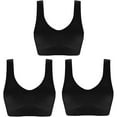 thumbnail image 1 of 3 Pack Of Simply Ultra Comfort Seamless Sport Style Bra, 1 of 5