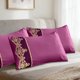 thumbnail image 4 of Luxury Embroidered Pillowcases Set of 2, Elegant Lace Trim Pillow Covers, Soft Brushed Hotel Quality Bedding, Skidproof Decorative Pillow Shams for Home Decor, Reactive Dye Washable Pillow Case, 4 of 7