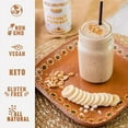 thumbnail image 3 of Pasokin All-Natural Powdered Peanut Butter, Gluten-Free Peanut Powder, from Roasted Cold-Pressed High Oleic Peanuts, Bulk, No Sugar Added, Non-GMO, Plant-based Protein, Keto-Friendly, 2 LB, 3 of 5