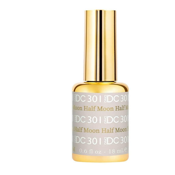DND DC 301 HALF MOON - Gel Polish, 0.6 Ounce