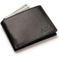 thumbnail image 4 of Slim Bifold RFID Blocking Wallet For Men Genuine Leather Packed In Stylish Gift Box, 4 of 5