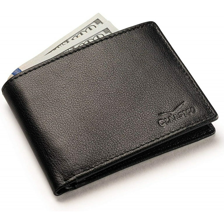 Claasico Men's Slim Bifold Wallet