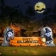 thumbnail image 2 of Lápida de esqueleto para decoración inflable de Halloween, 3 m, con LED, 2 of 6