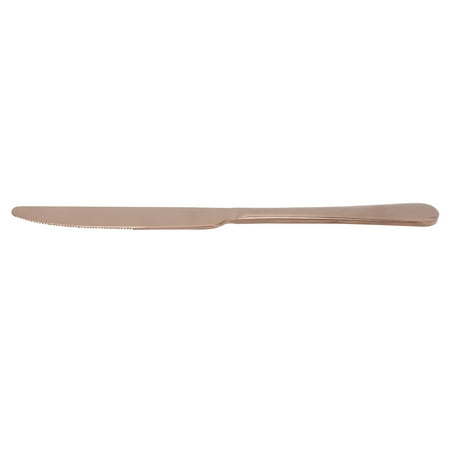 

Stainless Steel Knife No BPA Kitchen Utensil Tableware for Home Restaurant WeddingRose Gold