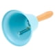 thumbnail image 4 of Metal Bell for Desk Metal Bell Clear Crisp Sound Production 12.00X6.30X6.30CM Iron Wood Zinc Alloy 1Pack, 4 of 4