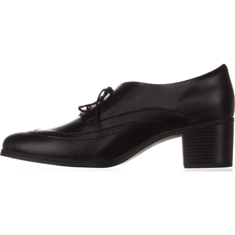 Womens naturalizer Herlie Oxford Pumps Black Tumble Walmart
