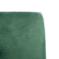thumbnail image 6 of SAFAVIEH Roald Solid Glam Sofa Accent Chair, Malachite Green, 6 of 7