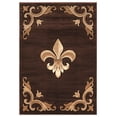 thumbnail image 1 of United Weavers Bristol Barnsley Brown Area Rug, 1 of 1