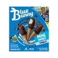 thumbnail image 5 of Blue Bunny Mini Swirls Vanilla Cones, Frozen Dessert, 8 Pack, 5 of 12