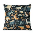 thumbnail image 2 of Designart "Dinosaur Majesty III" Animal Print Printed Throw Pillow, 2 of 5