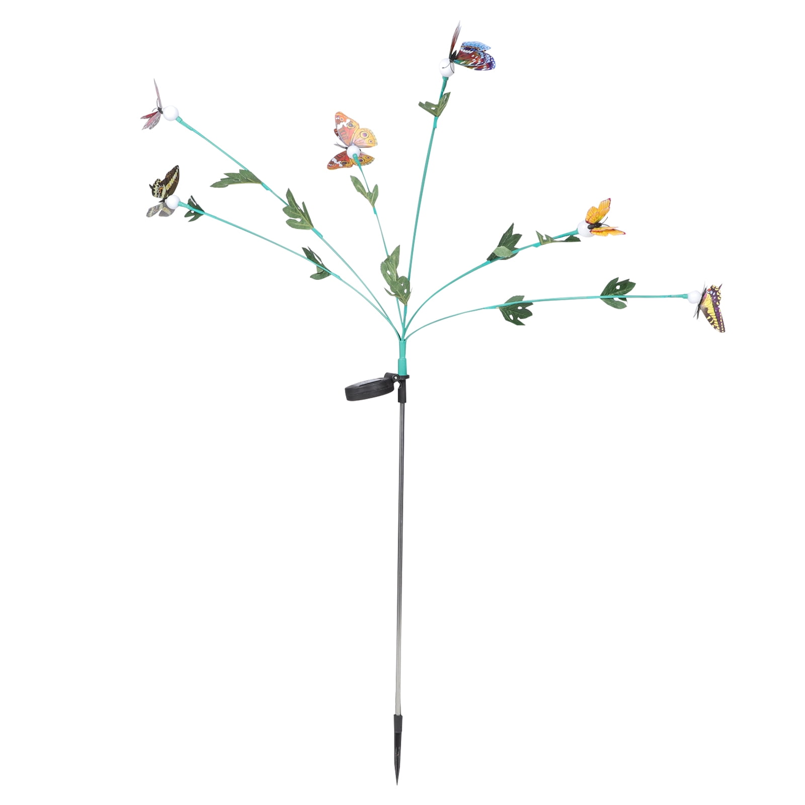 Solar Butterflies Garden Stake Lights Outdoor Decorative Garden Stakes