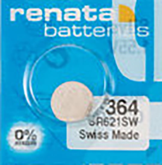1 x Renata 364 Watch Batteries, SR621SW Battery | Walmart Canada