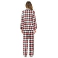 thumbnail image 4 of Ashford & Brooks Women's Flannel Plaid Pajamas Long Pj Set, 4 of 5