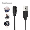 thumbnail image 4 of Kuymtek Cable de carga USB Cable de cargador de reloj inteligente para LUONENG G28 Care (60 cm), 4 of 7