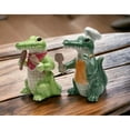 thumbnail image 2 of Ceramic Alligator Chef Salt and Pepper Shakers  Mom Dad, 2 of 3