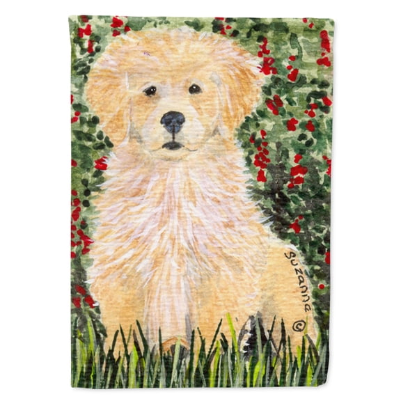 Caroline's Treasures SS8857-FLAG-PARENT Golden Retriever Flag, , multicolor