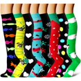 thumbnail image 1 of BIQU Compression Socks for Women and Men Circulation-Best Support for Running Athletic Nursing Travel, 1 of 3