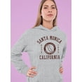 thumbnail image 2 of Santa Monica Pacific Coast Hoodie Women's -SelectDesign, 2 of 4