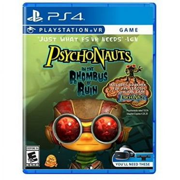 Psychonauts in the Rhombus of Ruin: VR for PlayStation 4 [New Video Game] PS 4