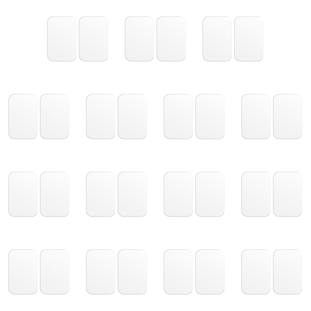 Paquete de 2 protectores de pantalla de película suave para Samsung Galaxy Fit 3 2024 (TPU)