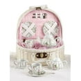 Delton Products Pink Chintz Children's Tea Set for Two