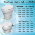 thumbnail image 3 of RV Toilet Valve Kit 31705 for Aqua Magic V Toilet Parts 31688 31687, 3 of 8