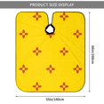 thumbnail image 3 of New-Mexico Barber Salon Hair Cutting Cape with Adjustable Closure Hairdressing Haircut Capes 55x66 In, 3 of 7