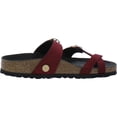thumbnail image 2 of Birkenstock Women's Shoes Strappy Sandals, Buckle Closure Rivet Logo Maroon, Size US 8; 8.5 UK 39, 2 of 4