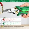 thumbnail image 2 of 8 in 1 Wire Stripper with Voltage Tester, Multi-function Electric Wire Stripping Tool, Electrician Repair Tool, 2 of 7