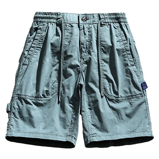LSLJS Men's Cargo Shorts Multi-Pockets Relaxed Summer Beach Shorts Pants, Mens Shorts Summer Clothes