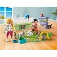 thumbnail image 4 of PLAYMOBIL My Life 71753 Family with Rabbits Animal Figures Toy, 4 of 5
