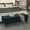 Denim Blue, variant on Abble W 45 in. x H 17.3 in.Denim Blue Fabric Upholstered Indoor Use Storage Bench with Button-Tufted Seat