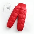 thumbnail image 6 of Esaierr 3PCS Boys Girls Ears Hooded down Jackets Set for Toddler Kids Lightweight Puffer Snowsuit Coats down Vest down Pants Outfits Winter down Jacket Set 1-5Y, 6 of 10