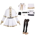 thumbnail image 3 of Anime Sousou No Frieren Cosplay Frieren Disfraz para mujer adulta Ropa Fantasía Uniforme Peluca Halloween Carnaval Traje, 3 of 5