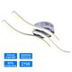 thumbnail image 1 of Bewildely Lámpara de techo de onda led Lámpara de techo en forma de trifurcado Luces colgantes LED minimalistas modernas 3 tiras de LED Iluminación y accesorios No.1 Bewildely HA025649-01, 1 of 6