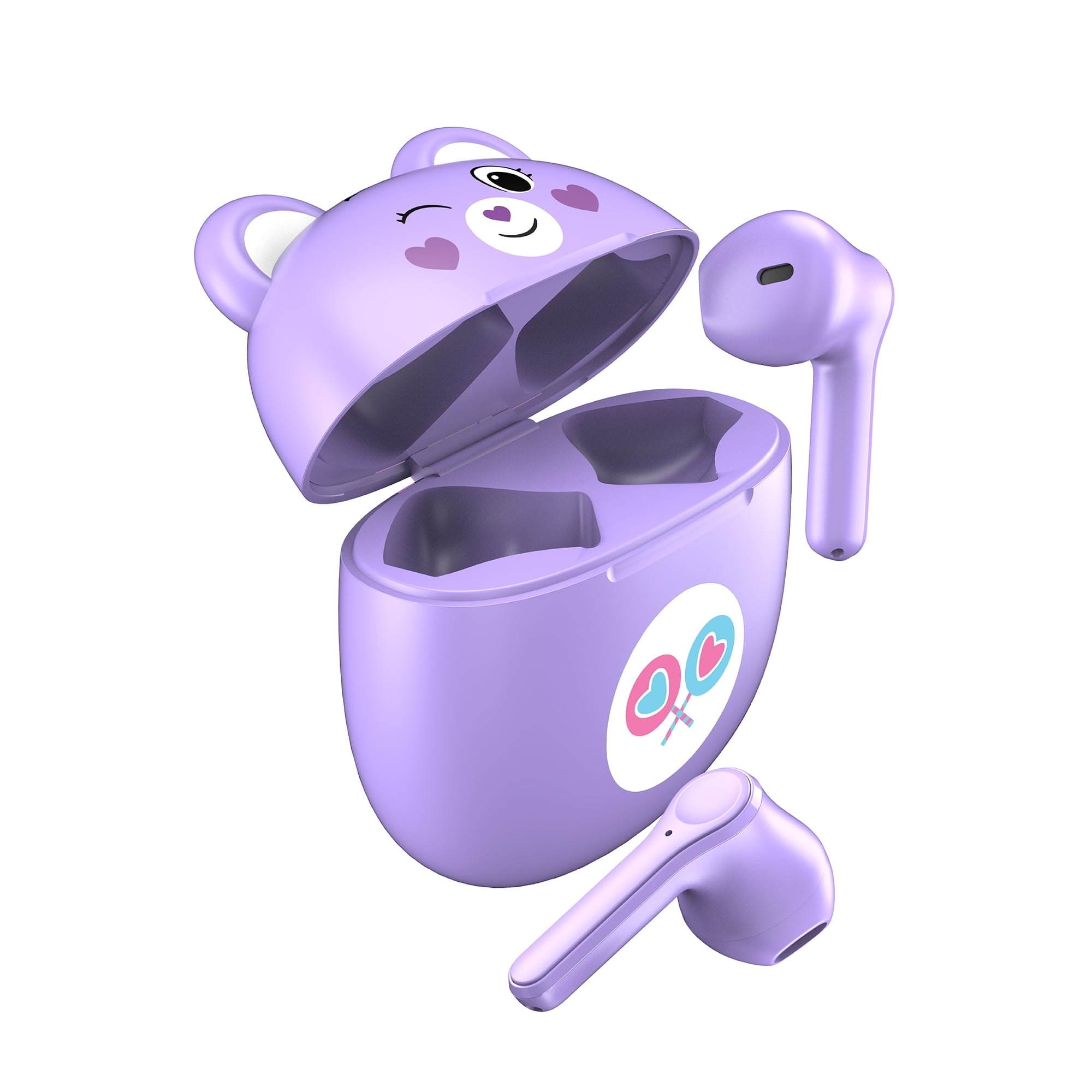 Care Bears Bluetooth Wireless Earbuds with Charging Case