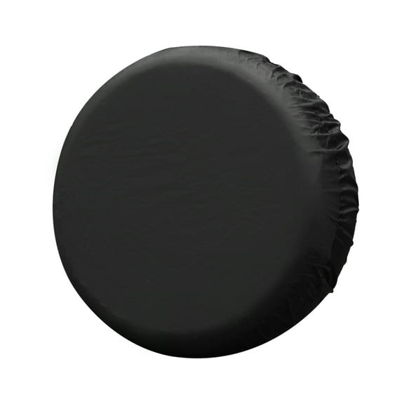 Unique Bargains Universal 190T Polyester Spare Tire Cover for Jeep Trailer RV SUV Truck Wheel Black-16 Inch